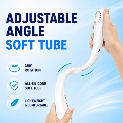 🥳 HOT SALE 🥳 50K+ SOLD! 🍃 Neck Air Conditioner Fan – Quiet, Hands-Free Cooling 😎🌬️